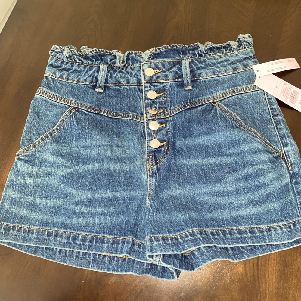Jean Shorts High Waisted